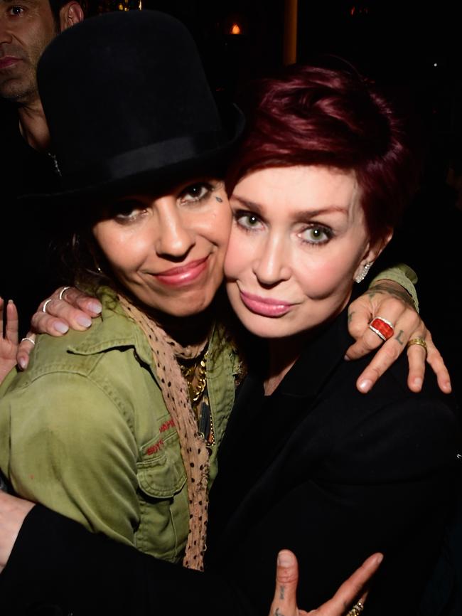 Linda Perry and Sharon Osbourne.