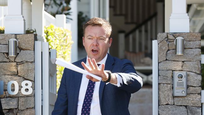 Award-winning auctioneer and Place Bulimba joint managing director, Paul Curtain, has a huge auction day lined up. Picture: Annette Dew