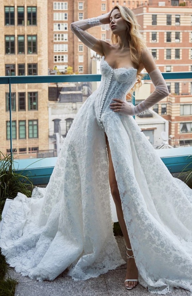 The bespoke brand has been featured in Vogue Australia and British Vogue. Picture: Pallas Couture
