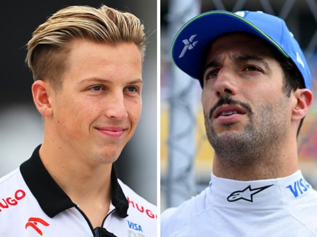 Liam Lawson and Daniel Ricciardo.