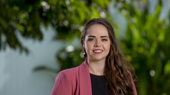 Gold Coast Woman of the Year 2020 winner Tani Bloudell at The Star Gold Coast. Picture: Jerad Williams