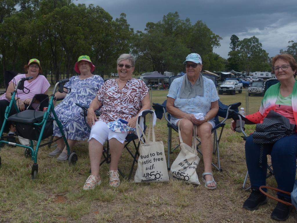 Kathryn, Margaret, Margaret, Lay and Luanna at Melon Rodeo