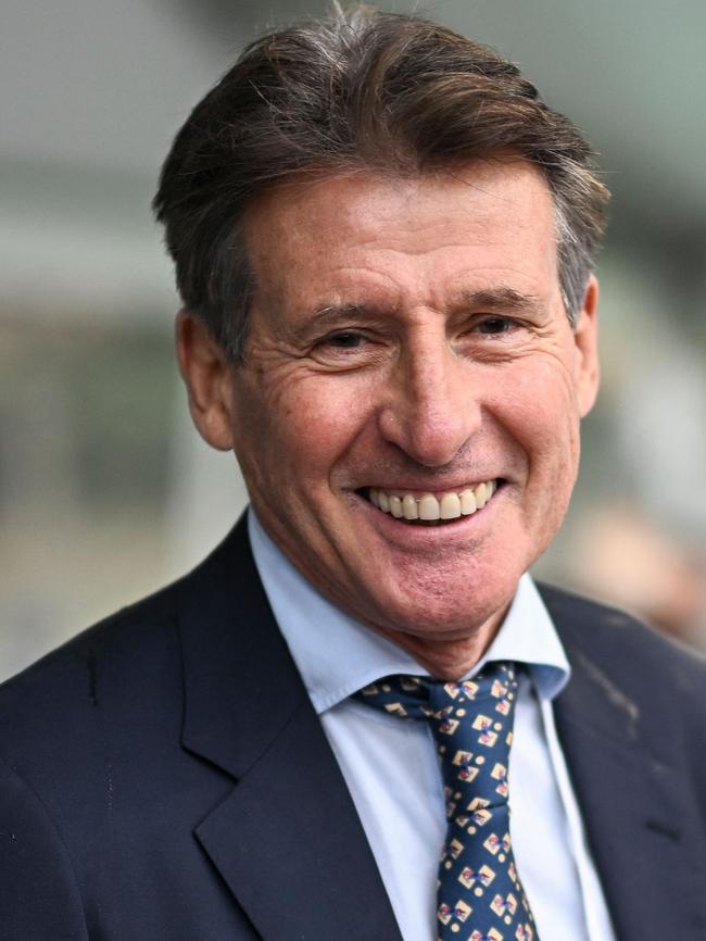 Sebastian Coe. Picture: AFP