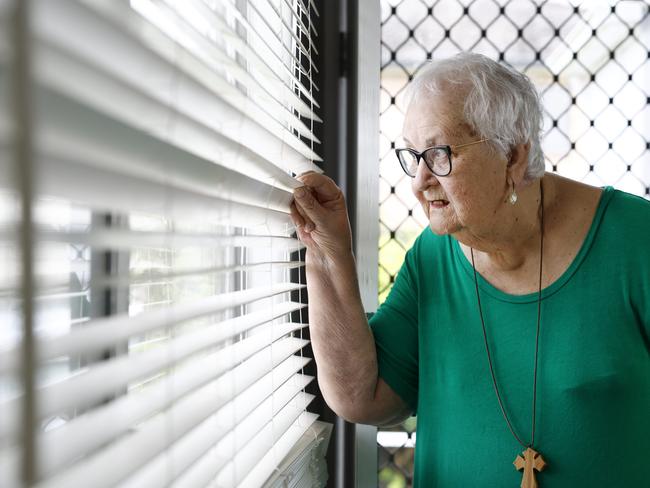 DAILY TELEGRAPH 13TH NOVEMBER 2024Pictured in her home at Kempsey on the mid north coast of NSW is Marilyn Figgett.Marilyn has been broken in to 17 times over the years and has had 20 different cars stolen from her house.South West Rocks has been experiencing an unprecedented level of youth crime with multiple break ins and car thefts.Picture: Richard Dobson