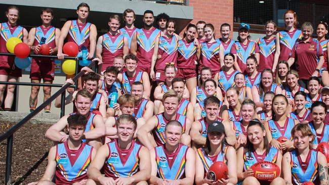 Marcellin celebrated Pride Round on Saturday afternoon.