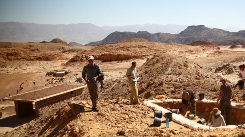 Scientists excavating in ancient copper mines found proof to back the Bible’s stories of the kingdom of Edom. Picture: The Central Timna Valley Project