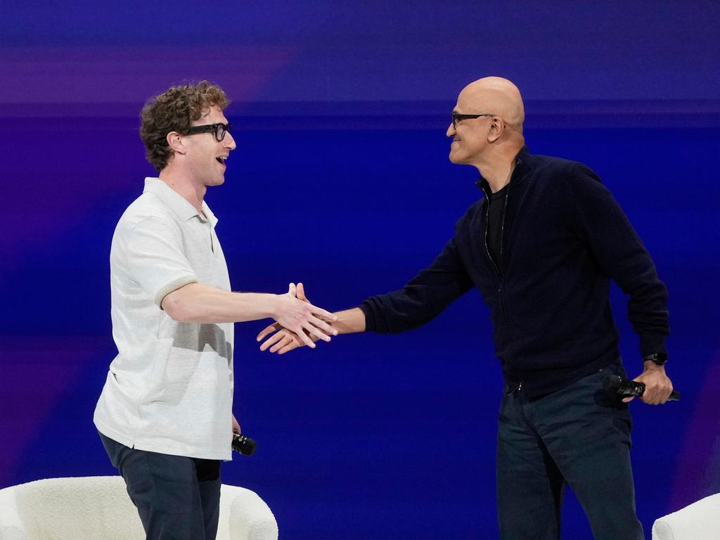 Microsoft, Meta earnings jump; US growth shrinks