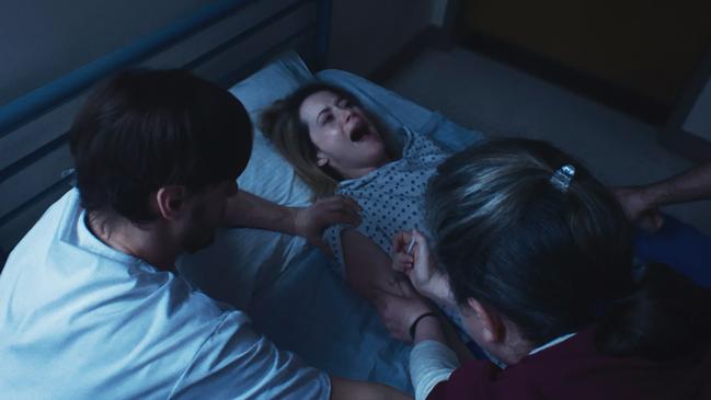 Claire Foy in a scene from Unsane. Picture: 20th Century Fox