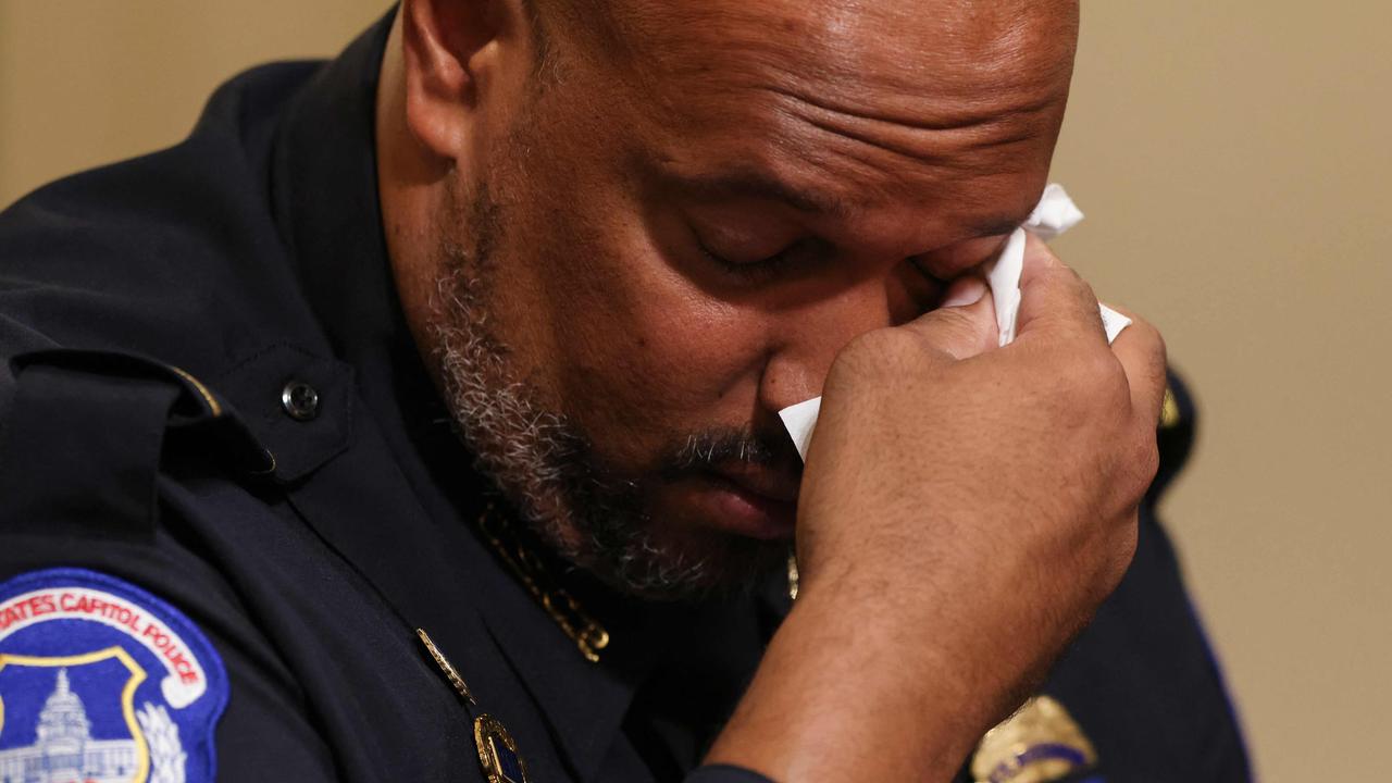 Capitol Police officer Harry Dunn. Picture: Oliver Contreras/AFP