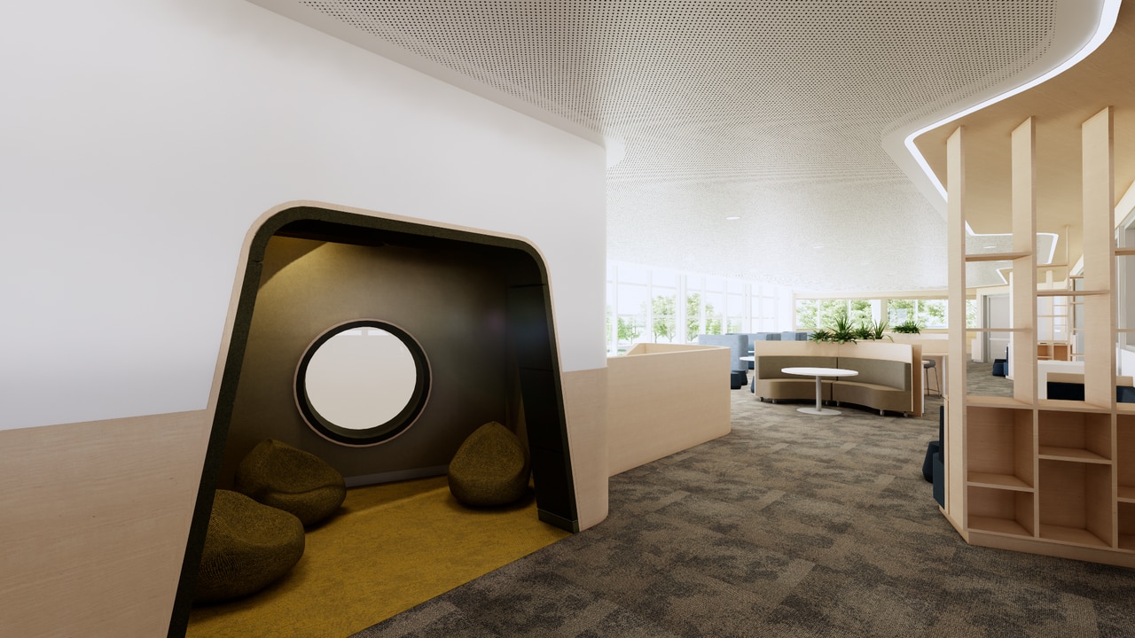 Inside the proposed Aspire Centre. Picture: Swanbury Penglase