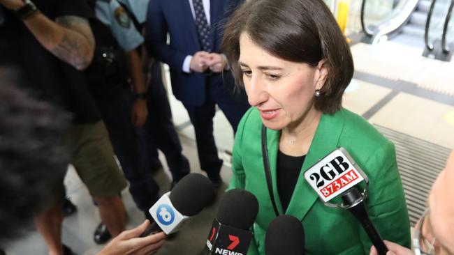 Former NSW premier Gladys Berejiklian has denied wrongdoing. Picture: NCA NewsWire / Damian Shaw