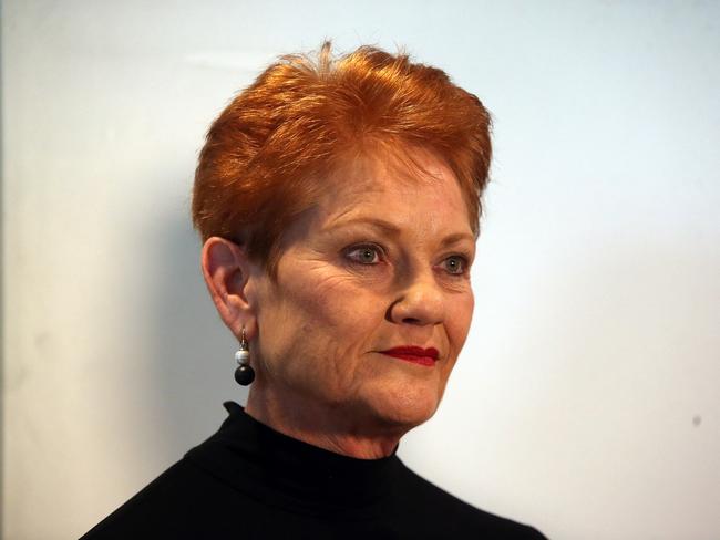 Pauline Hanson wants to extend the waiting period for people wanting to become a citizen to eight years.   Picture Kym Smith