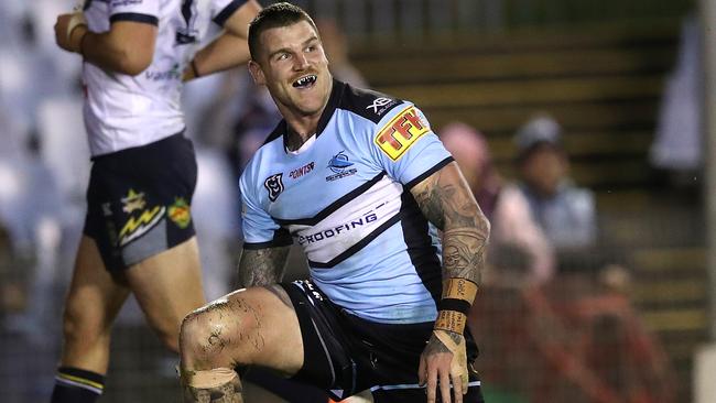 Josh Dugan had an up-and-down game.