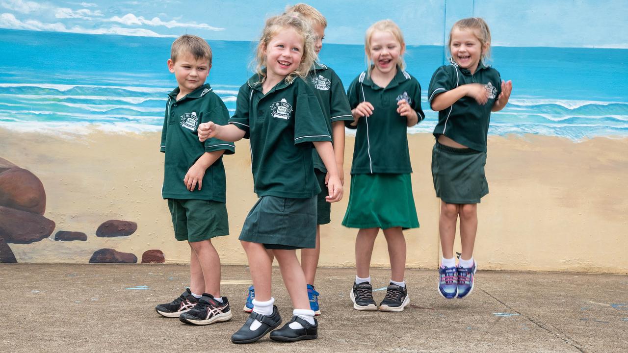 MY FIRST YEAR: Mount Tyson State School Prep students, February, 2024. Picture: Bev Lacey