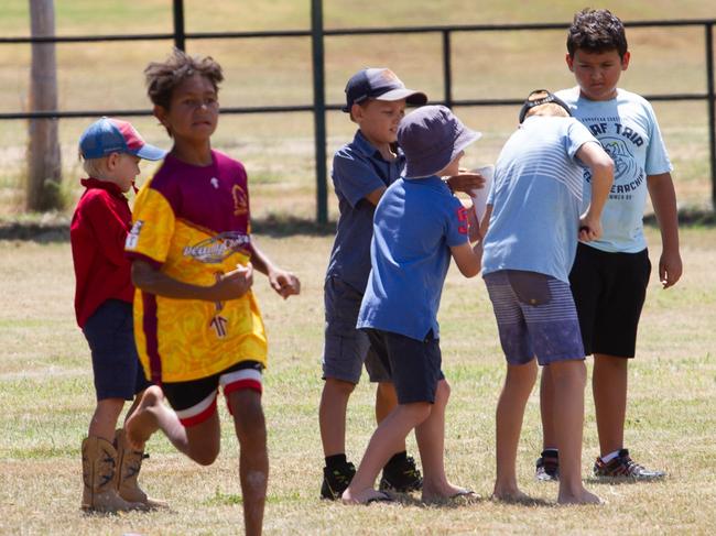 Water based science experiments kept the kids cool during the heat.