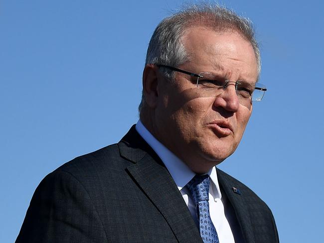 Prime Minister Scott Morrison will make the grants means tested so rich people are not eligible. Picture: AAP Image/Joel Carrett