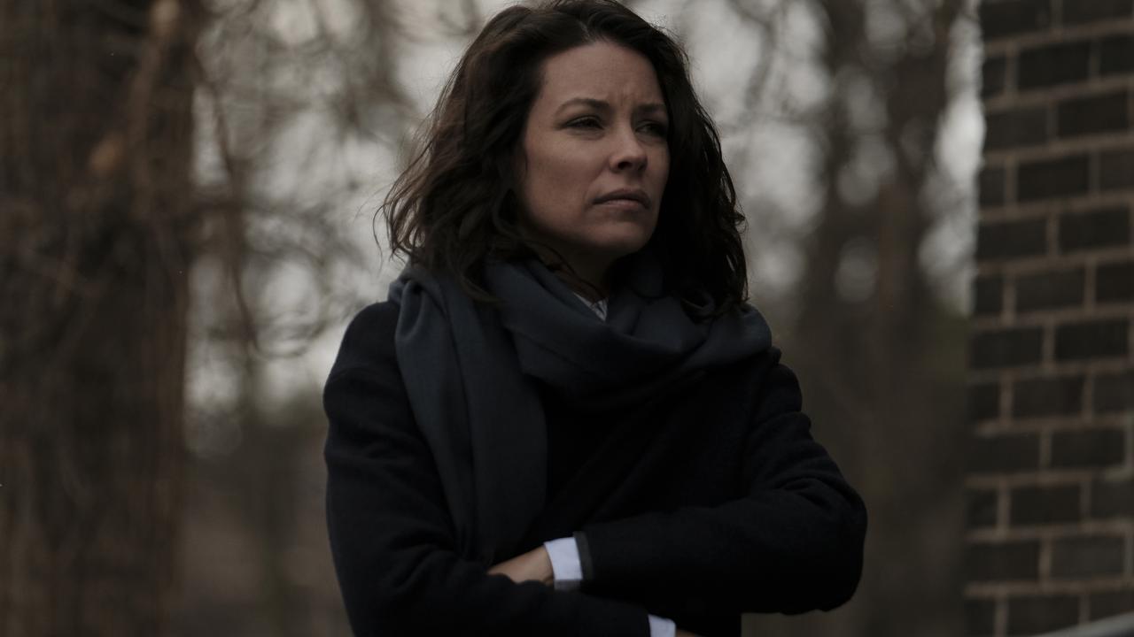 Evangeline Lilly as a grieving mother looking for answers. Picture: Philippe Bosse