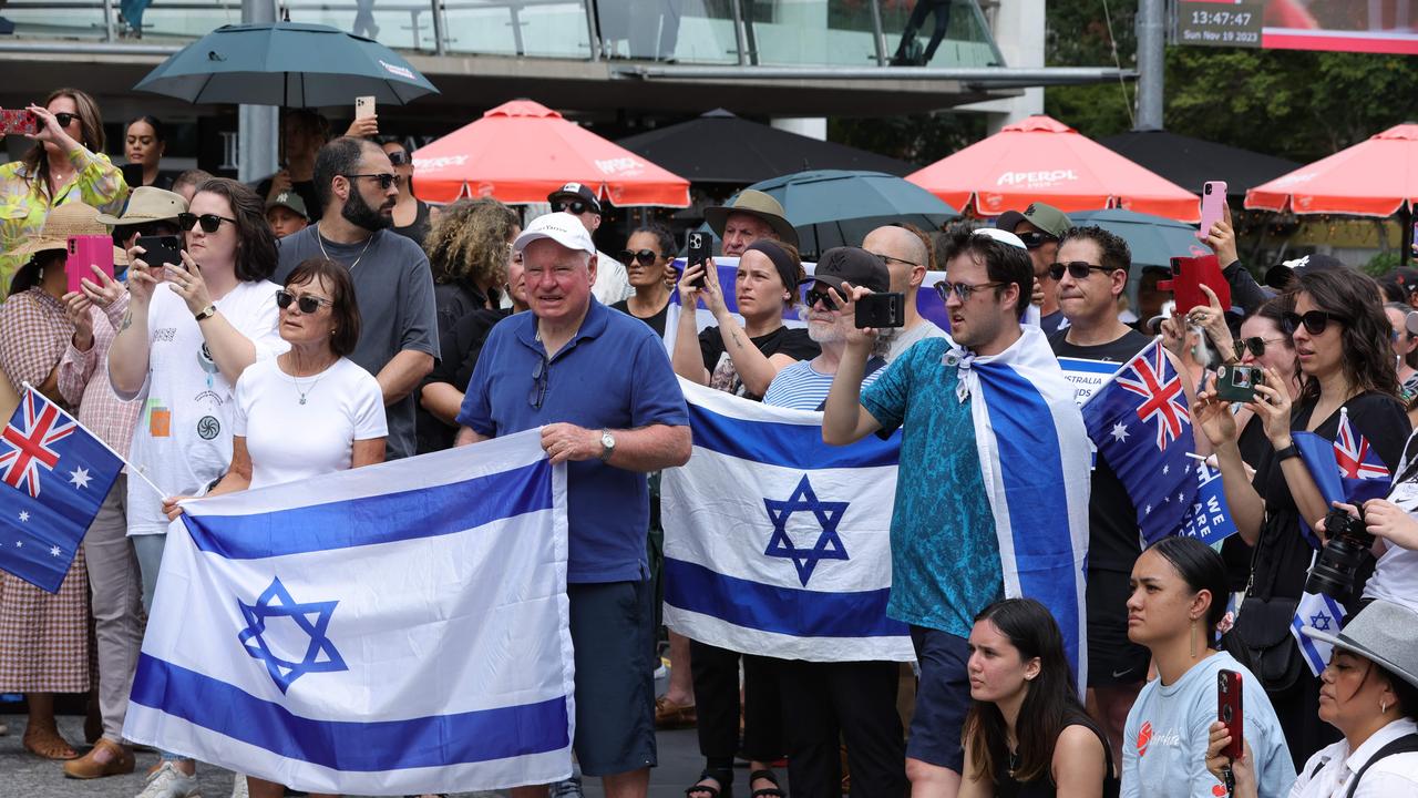 Brisbane pro-Israel rally sours as guest speaker mentions beheaded ...