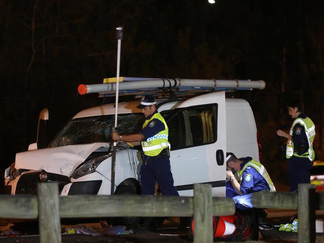 The Sunday Telegraph has launched the Use It, Lose It campaign after two officers were seriously injured when a man on his phone crashed into them as they were setting up an RBT. Picture: Tim Pascoe