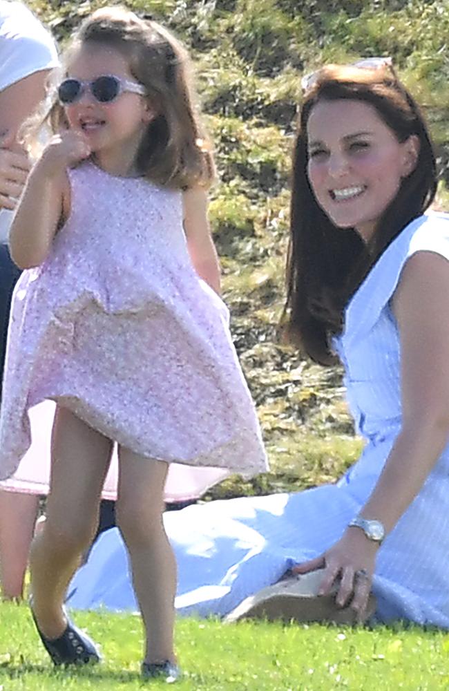 Princess Charlotte had her mum in fits of laughter. Picture: Mega