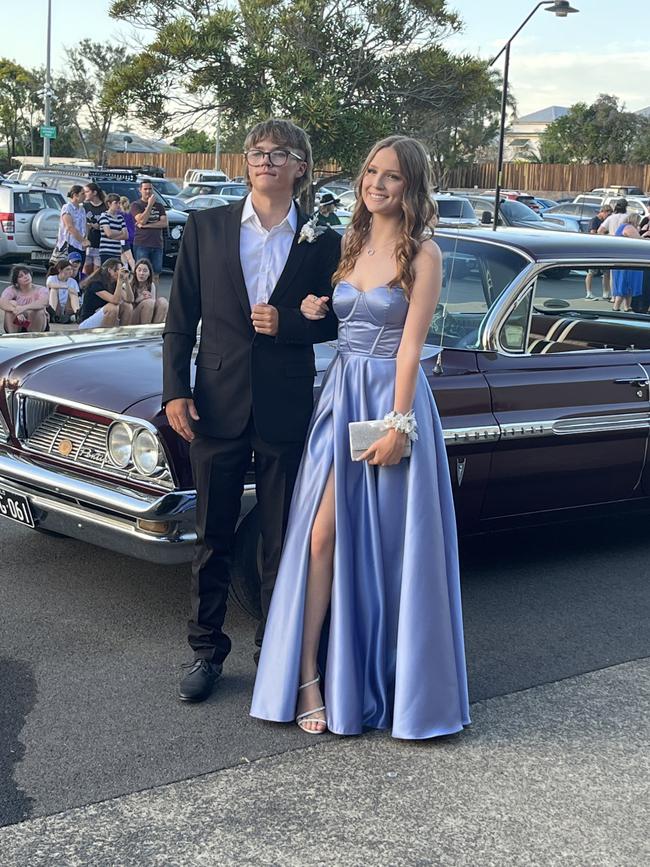 The students of Aldridge State High School celebrate their formal.