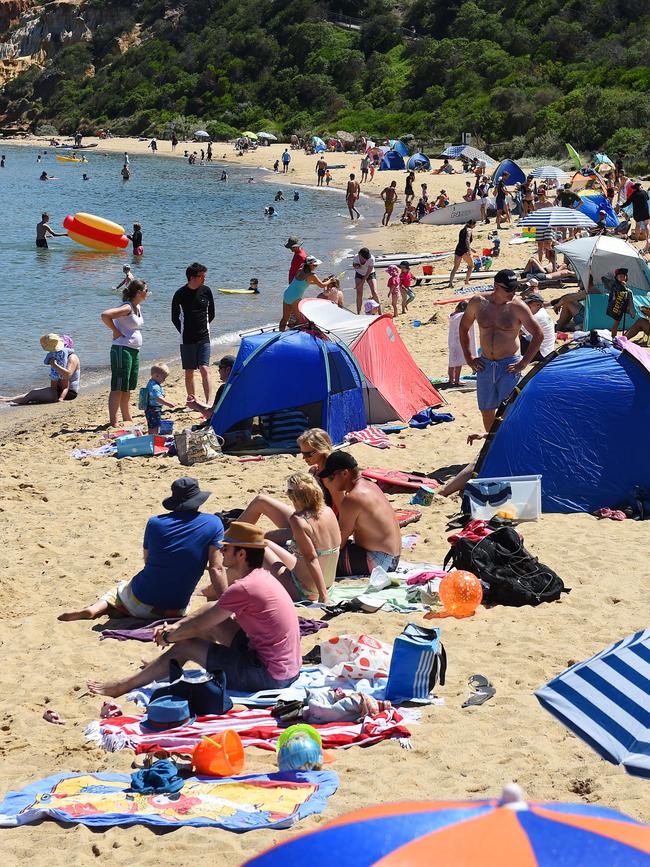 Third St beach is popular for families who want to stay away from busy Half Moon Bay. Picture: Josie Hayden