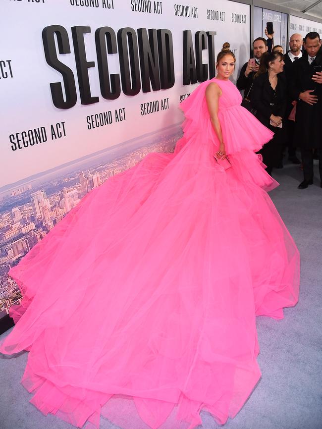 Pink nightmare, via JLo. Picture: Nicholas Hunt/Getty Images