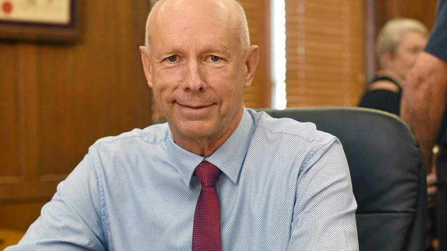 Councillor Bob Fredman. Gympie Regional Council. Picture: Renee Albrecht