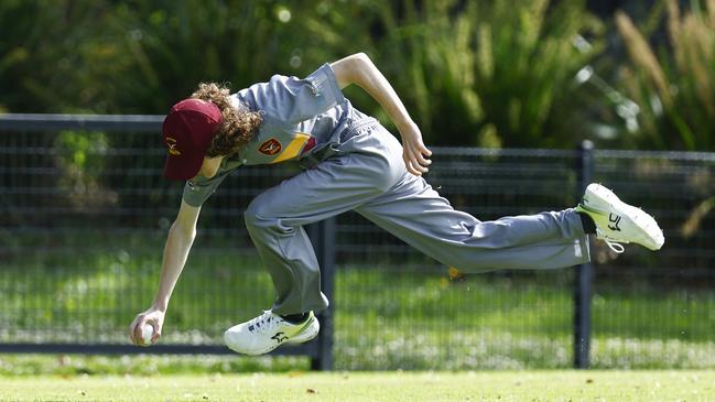 Michael Dempsey in the field. Picture: Michael Gorton