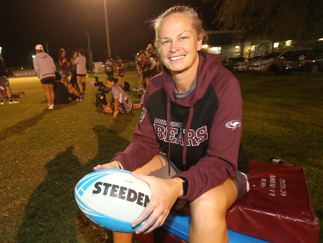 Burleigh coach Tahnee Norris deserves a shot at the NRLW. Picture Mike Batterham