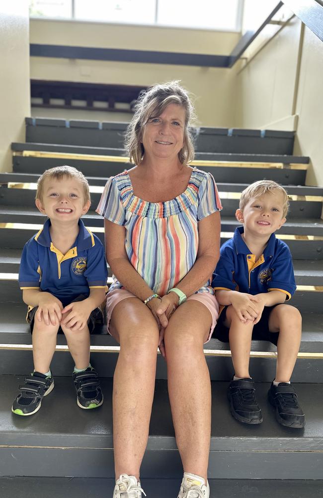 Carmila State School Prep Harrison Loadsman, Mrs Katherine Brock, Sebastian.