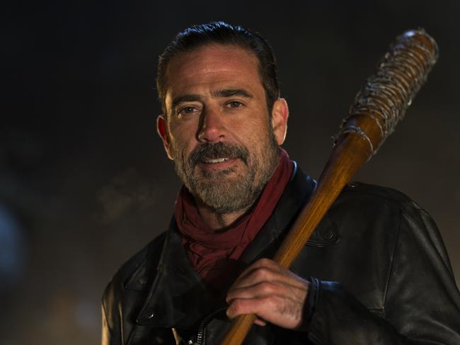 Jeffrey Dean Morgan as Negan - The Walking Dead _ Season 6, Episode 16 - Photo Credit: Gene Page/AMC