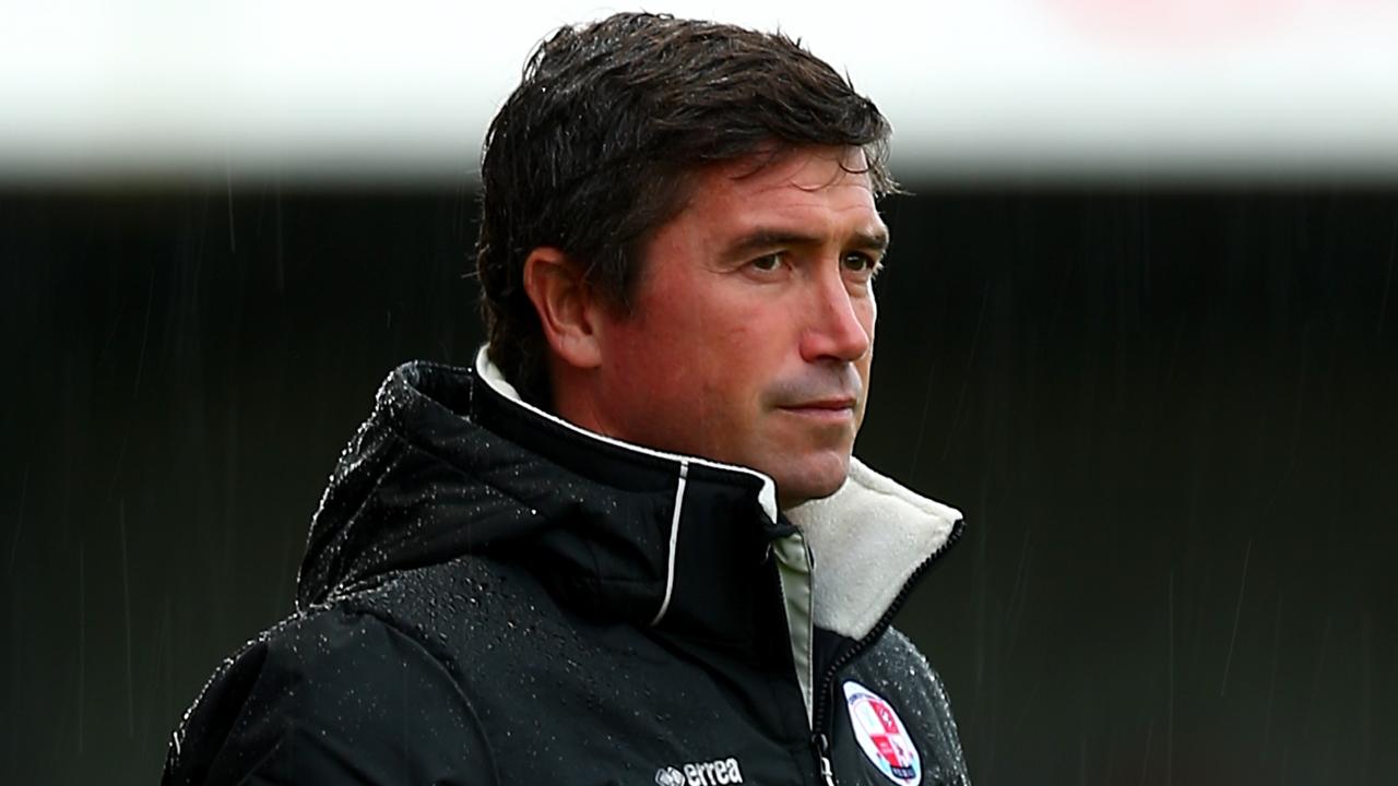 Harry Kewell, manager of Crawley Town.