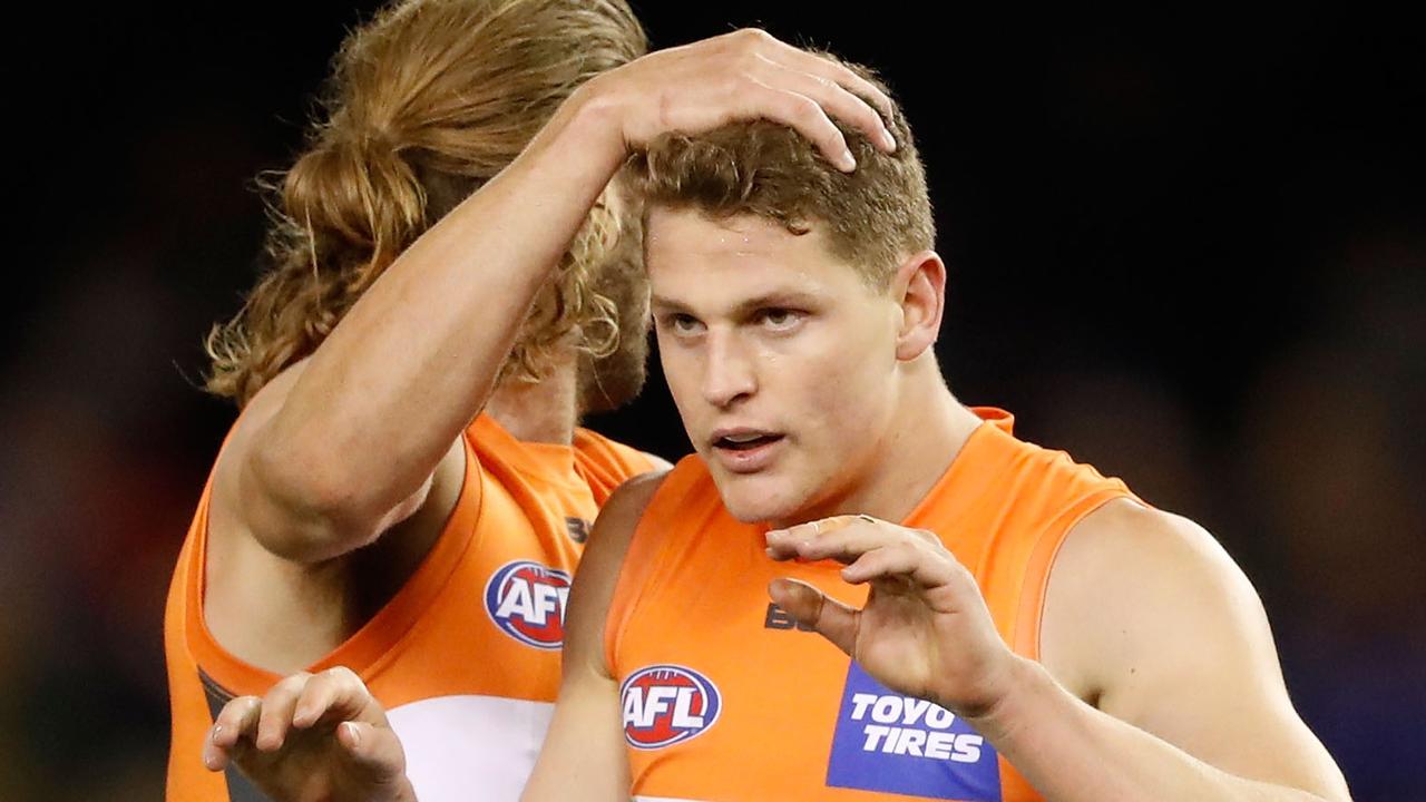 Hopper was full of praise for injured co-captain Callan Ward. Pic: Getty Images