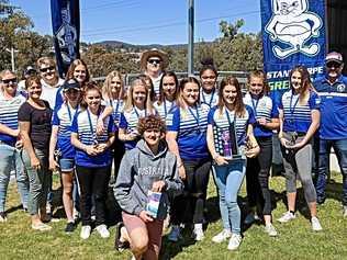 OUT IN STYLE: Stanthorpe Junior Rugby League wrapped their season with a presentation at Sullivan Oval. Picture: Juanita Watson