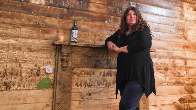 Marion Conrow of South Lismore has been living in her contaminated home since floodwaters washed through her home in the February flood disaster. Picture: Cath Piltz