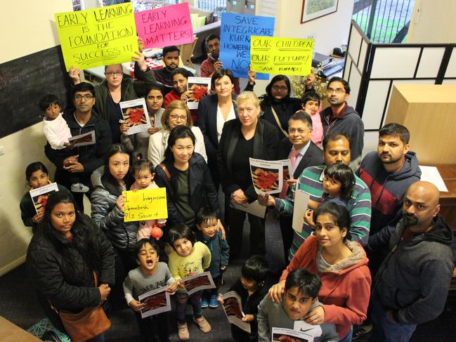 Parents meeting with Strathfield MP Jodi McKay to save Integricare Homebush West.