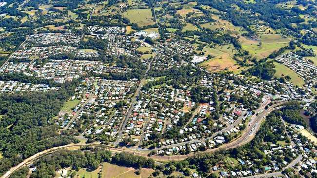 CHANGING: Residential subdivisions are transforming the town of Palmwoods. Picture: John McCutcheon