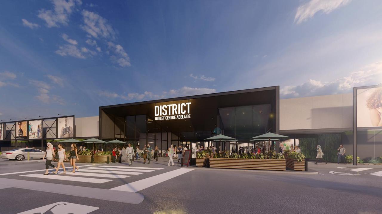 District Outlet Centre is due to open in a matter of weeks. Picture: Facebook