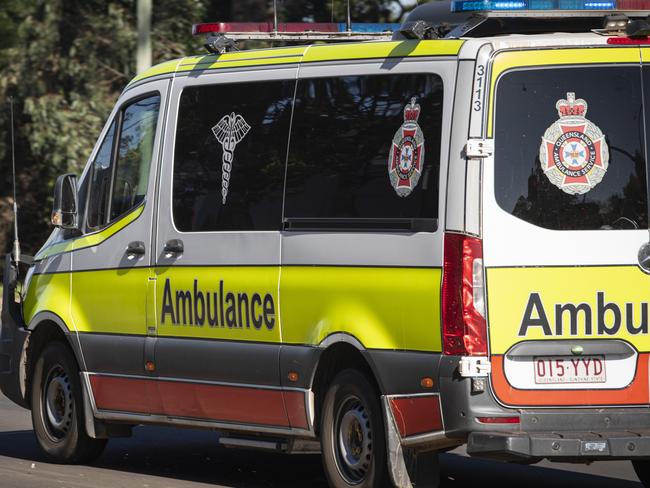 Generic ambulance, QAS, Queensland Ambulance Service, emergency services, Thursday, August 29, 2024. Picture: Kevin Farmer