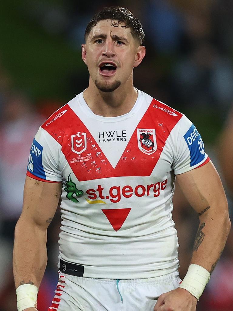 Zac Lomax is contention for Origin debut. (Photo by Mark Metcalfe/Getty Images)