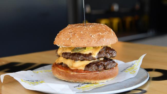 National burger chain Hello Harry have opened up at the Sunshine Plaza. Photo Patrick Woods / Sunshine Coast Daily.