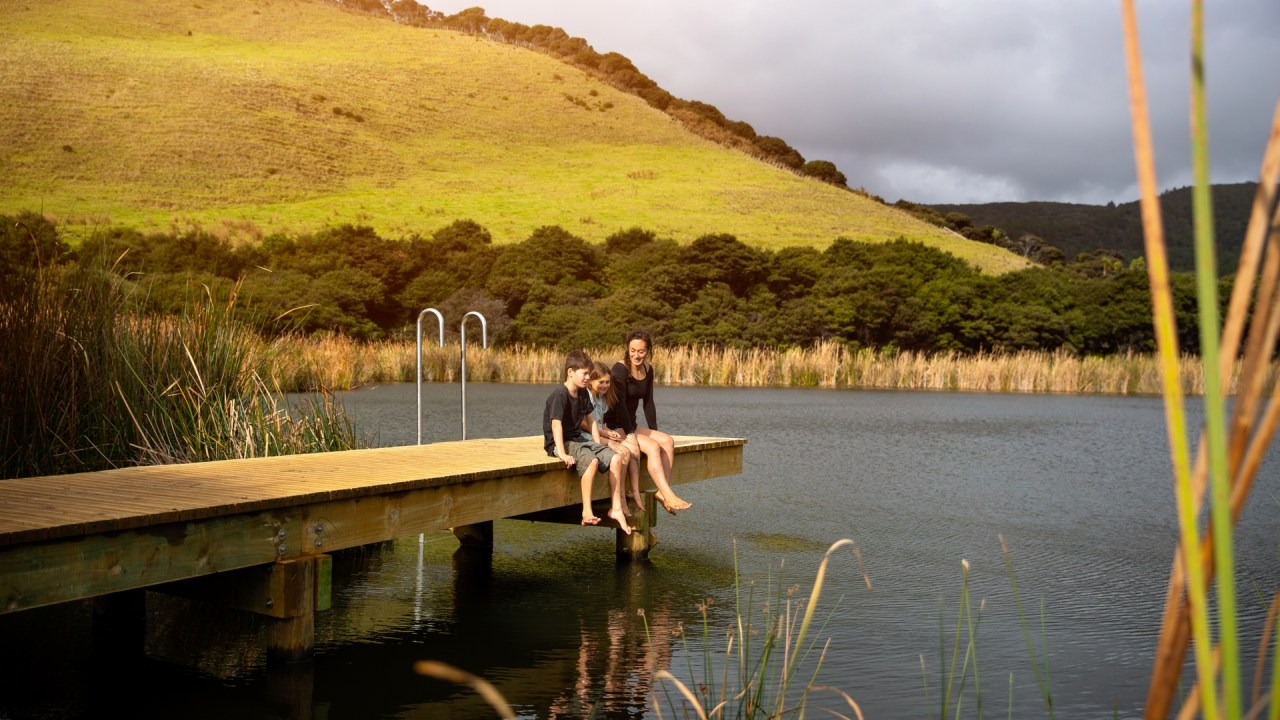 Lake Wainamu.