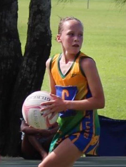 Abby Blatch a month before she was diagnosed. Picture: Supplied