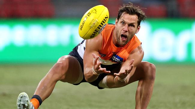 Matt de Boer was a strong contributor after the Giants took a chance on him following his delisting at Fremantle. Picture: Phil Hillyard