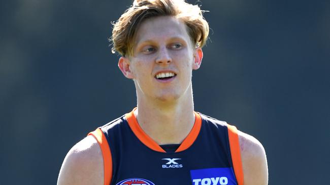 Lachie Whitfield has made a brilliant start to the season. Picture: AAP Images 