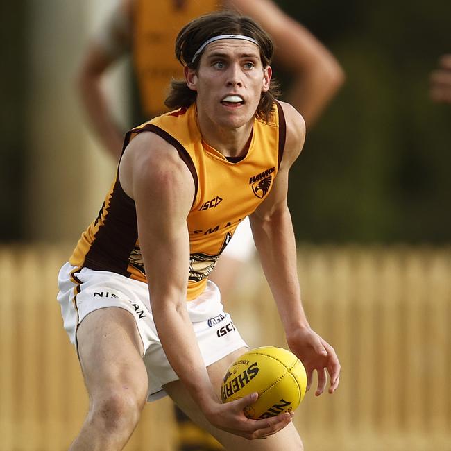 Will Day is set to play in Hawthorn’s midfield this year.