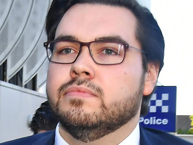 BRISBANE, AUSTRALIA - NewsWire Photos JUNE 17, 2024:  Former parliamentary staffer Bruce Lehrmann leaves  Toowoomba Magistrates Court.Picture: NewsWire / John Gass