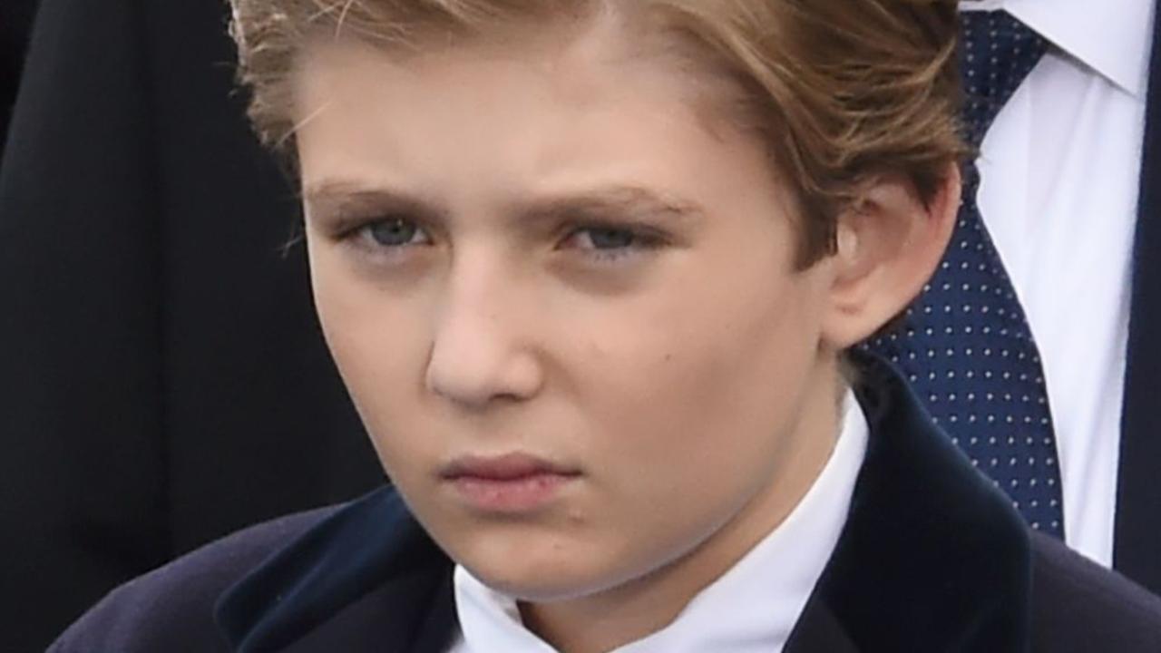 Barron Trump, 13, Towers Over His Parents Donald And Melania | Herald Sun