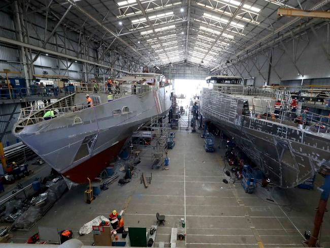 3/6/2020Austal generic in the plant .Pic Colin Murty The Australian